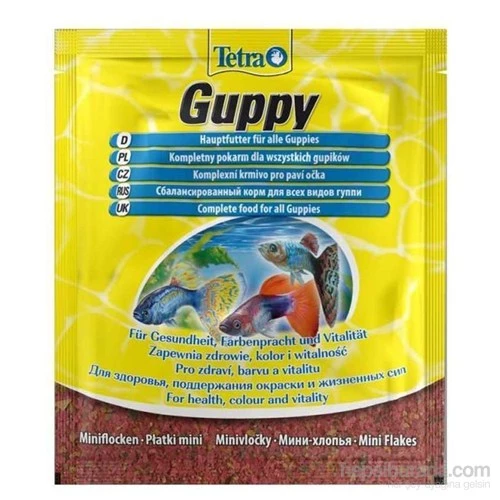 Tetra Guppy Mini Flakes 12 gr  Skt :11/2026 - 1