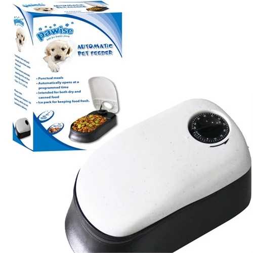 Pawise Zaman Ayarlı Mama Kabı Tekli 13*7*24 cm