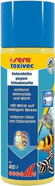 Sera Toxivec 100 ml Acil Koruma  Su Düzenleyici Skt: 03/2026