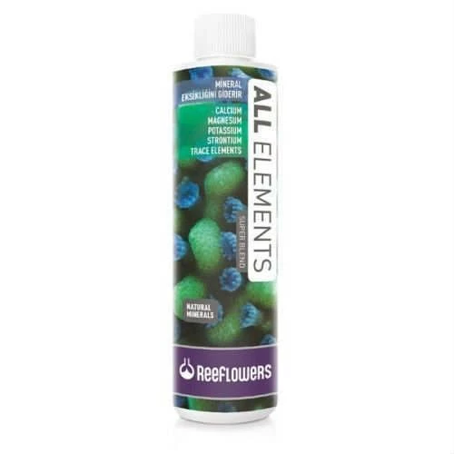 Reeflowers All Elements 250 ml Skt:03/2027 Mineral Eksikliğini Giderir, Calcium,Magnesum,Potassium,Strotium,Trace Elements