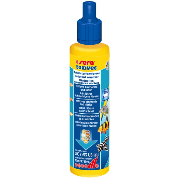 Sera Toxivec 50 ml Skt: 11/2029 Acil Koruma Su Düzenleyici