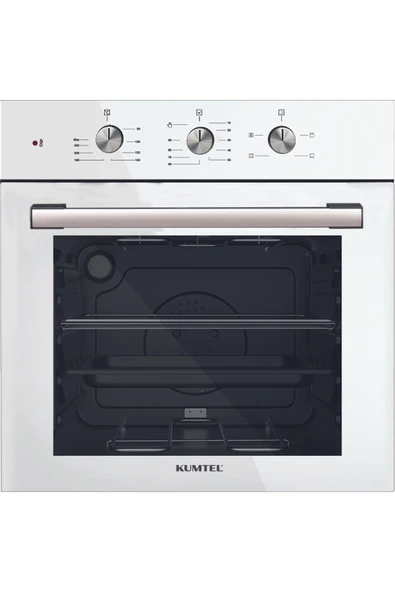 KUMTEL Beyaz Aspiratörlü Turbo Ankastre Set - 4