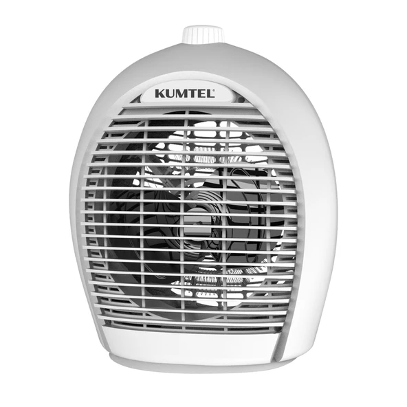 KUMTEL Fanlı Isıtıcı 2000 W LX-6331 Gri - 3