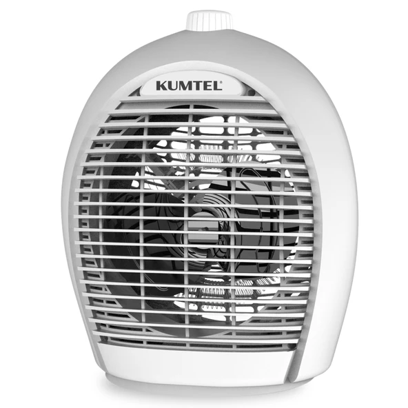 KUMTEL Fanlı Isıtıcı 2000 W LX-6331 Gri - 3