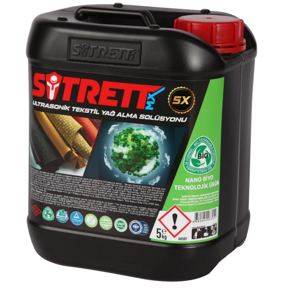 SİTRETT MX Tekstil Yağ Alma Deterjanı 5 Kg