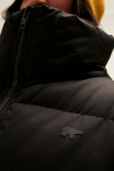 Bad Bear ASSASSIN PUFFER Kadın Mont Siyah XS-XL - 3