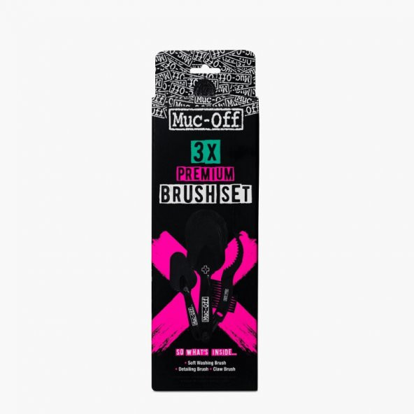 Muc-Off 3X Fırça Seti - 6