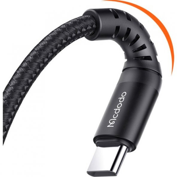 Mcdodo CA-2271 Type-C Q.c 4.0 Hızlı Data-Şarj Kablosu 1m-Siyah - 2