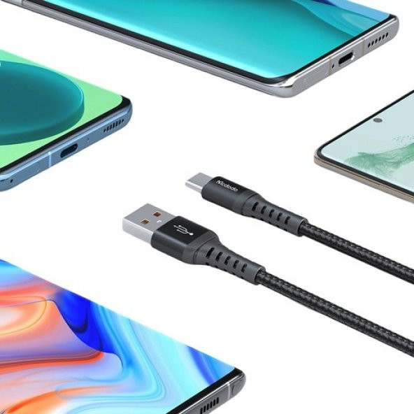 Mcdodo CA-2271 Type-C Q.c 4.0 Hızlı Data-Şarj Kablosu 1m-Siyah - 5