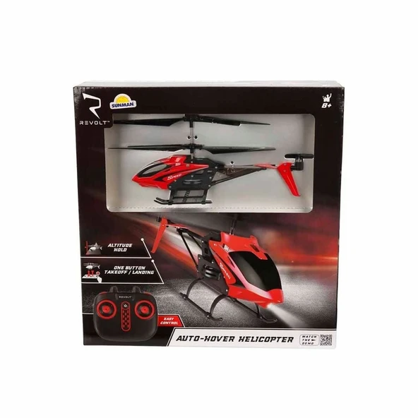 Işıklı USB Şarjlı Uzaktan Kumandalı Helikopter - 3