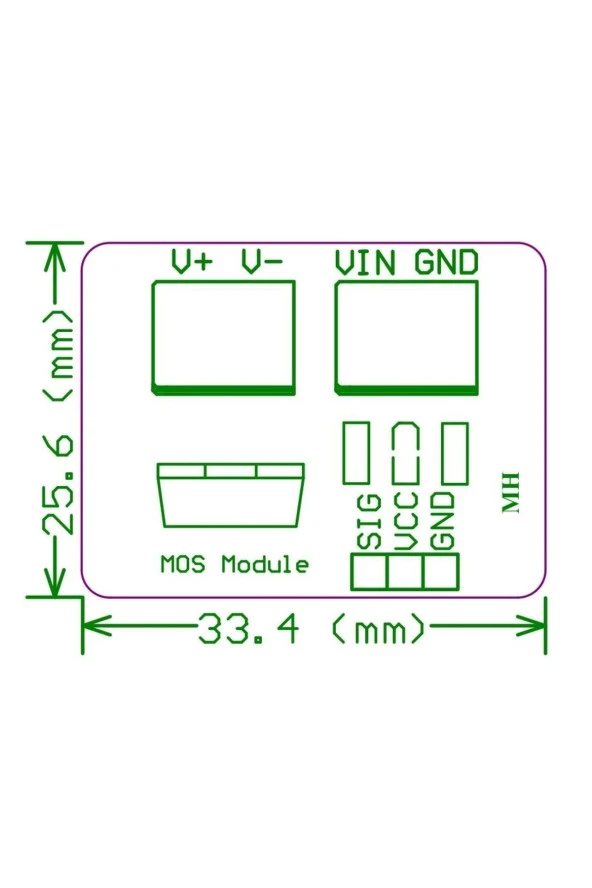 IRF520 Mosfet Sürücü Kartı - 7