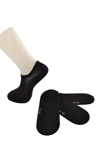 Dündar Erkek 4 lü Plus Dikişsiz Sneaker Görünmez Çorap - 7