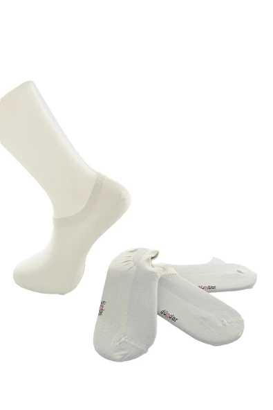 Dündar Erkek 4 lü Plus Dikişsiz Sneaker Görünmez Çorap - 3