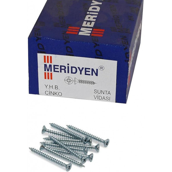 Meridyen 35x30 sunta vidası 1000 adet