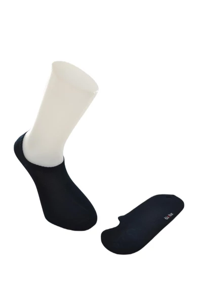 Dündar Erkek Plus Dikişsiz Kokulu Bambu Sneaker Görünmez Çorap - Resim 3