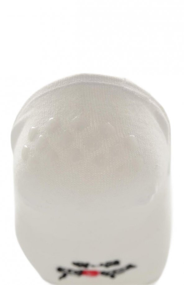 Dündar Erkek Plus Topuk Destek Silikonlu Dikişsiz Pamuk Babet Çorap - Resim 2