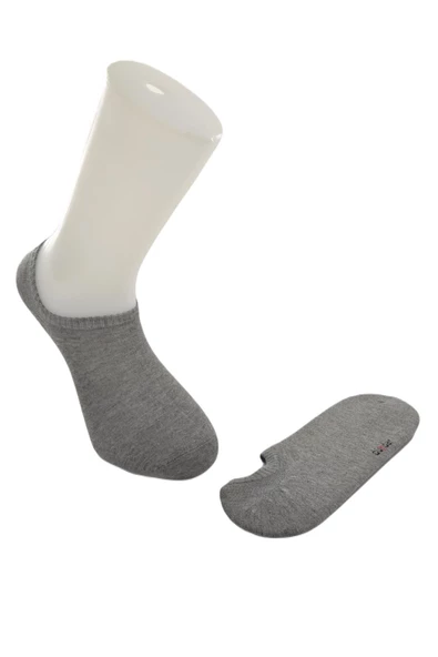 Dündar Erkek Plus Dikişsiz Kokulu Bambu Sneaker Görünmez Çorap - Resim 2