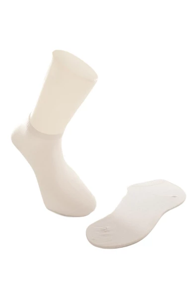 Dündar Erkek Plus Dikişsiz Kokulu Bambu Patik Çorap - 6