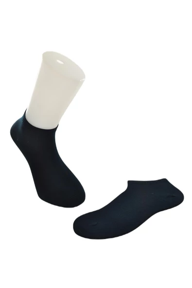 Dündar Erkek Plus Dikişsiz Kokulu Bambu Patik Çorap - 5