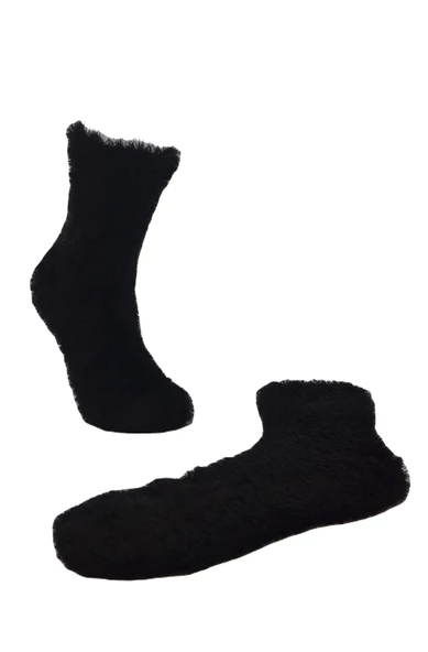 Çok Kalın Kadın Çorap Yıkamalı Doğal Parfümlü 36-40 X Gri - 6