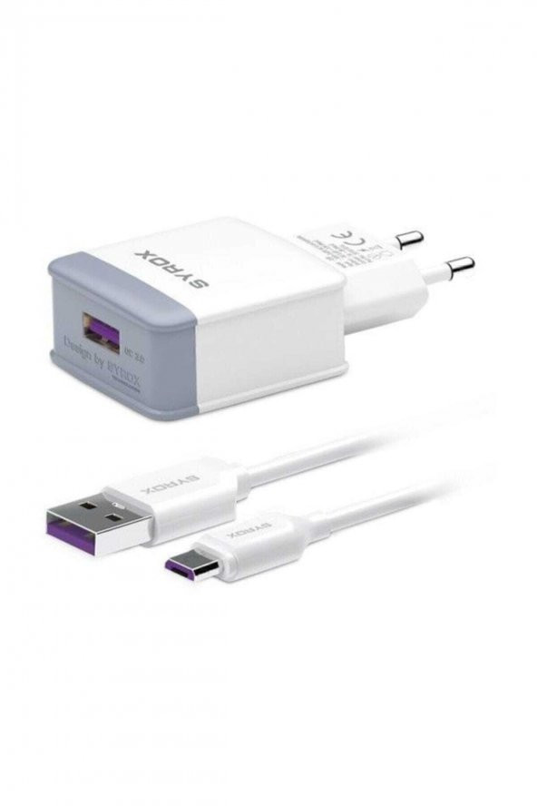 Syrox Hızlı Şarj Micro Usb 3.0a Şarj Cihazı usb kablolu - 2