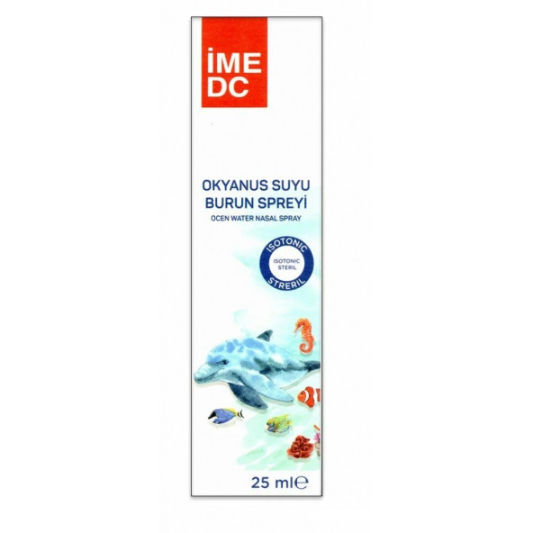 İME DC OKYANUS SUYU BURUN SPREYİ 25ML