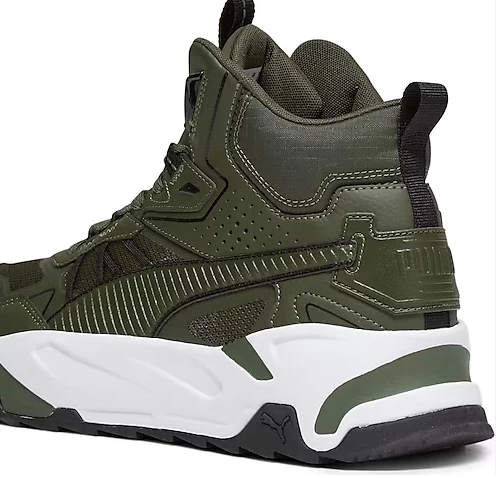 PUMA TRİNİTY MİD HYBRİD HAKİ ERKEK SPOR AYAKKABI 39232702 E-106 - 4