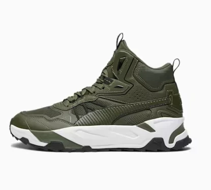 PUMA TRİNİTY MİD HYBRİD HAKİ ERKEK SPOR AYAKKABI 39232702 E-106 - 2