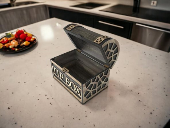 Klitli Tip Box Bahşiş Kutusu Ve Kumbara Sandık Tipi Tipbox - 2