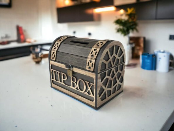 Klitli Tip Box Bahşiş Kutusu Ve Kumbara Sandık Tipi Tipbox - 5