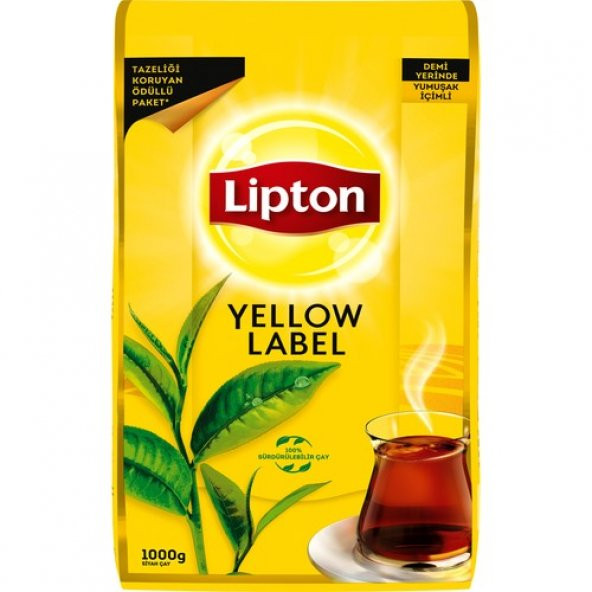Lipton Yellow Label Dökme Çay 1000 Gr