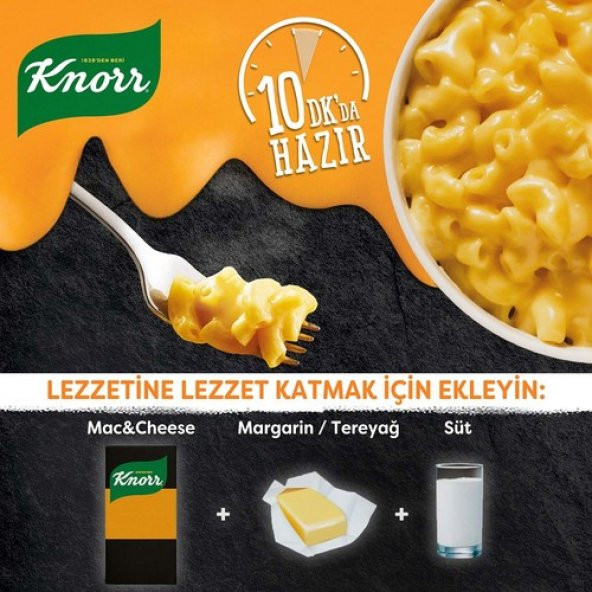 Knorr Çabuk Mac And Cheese Peynirli Makarna 212 gr - 6
