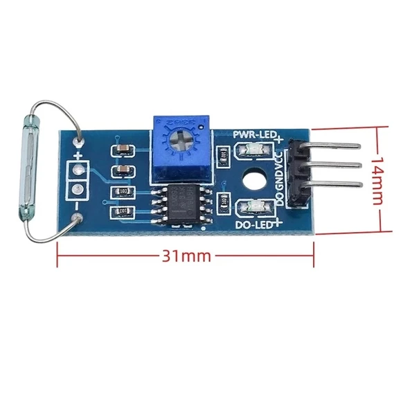 Reed Röle Modülü Reed Relay - Resim 7