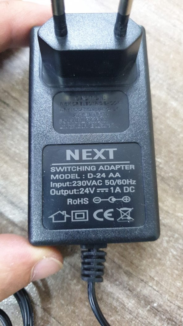 Next 24 V 1 A Power Adaptör