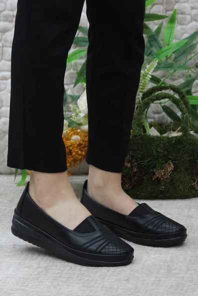 Mehmet Mete 1232 0196 Ortopedik Anne Ayakkabı Günlük Kadın Ayakkabı - Resim 5