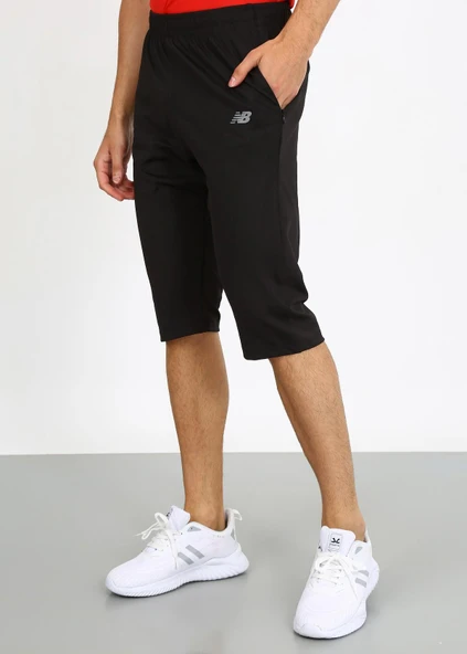 New Balance NBTMCP-BK Erkek Kapri Tayt - 3