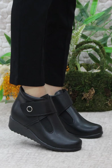 Mehmet Mete 3253 08 Çırtlı Kaymaz Taban Günlük Kadın Bot - Resim 5