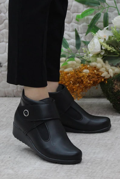 Mehmet Mete 3253 08 Çırtlı Kaymaz Taban Günlük Kadın Bot - Resim 3