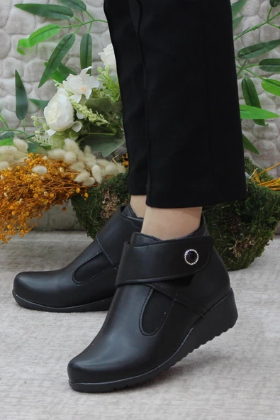 Mehmet Mete 3253 08 Çırtlı Kaymaz Taban Günlük Kadın Bot - Resim 4