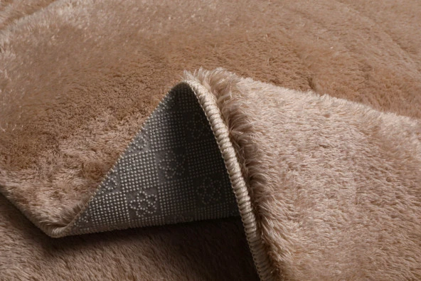 My Evilla Modern Dekoratif Kaymaz Taban Rabbit Oval Halı Yolluk - 10