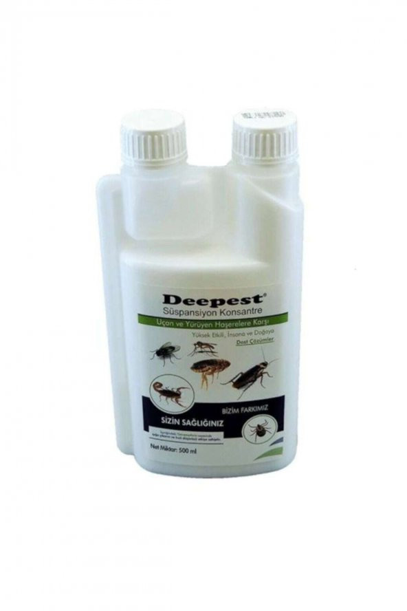 Deepest Süspansiyon Konsantre Genel Haşere Ilacı 500 ml Skt.2025