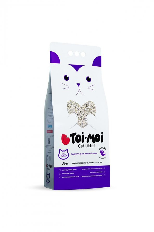 Lavanta Kokulu Kedi Kumu 10 KG - Toi Moi Sodyum Bentonit - 4