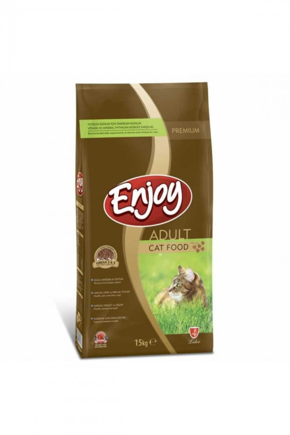 Kedi Kuru Mama Enjoy Yetişkin Tavuklu Kedi Maması 15 Kg