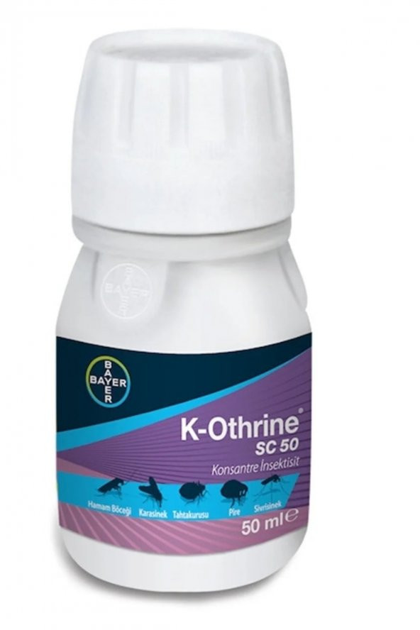 K Othrine Sc 50 ml Haşere Ilacı Skt.2026