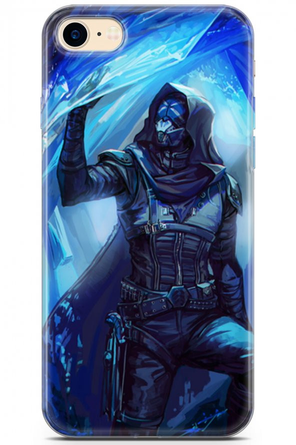 Apple iPhone 7 Uyumlu Kılıf Pubg 13 Cover Maskeli - 1