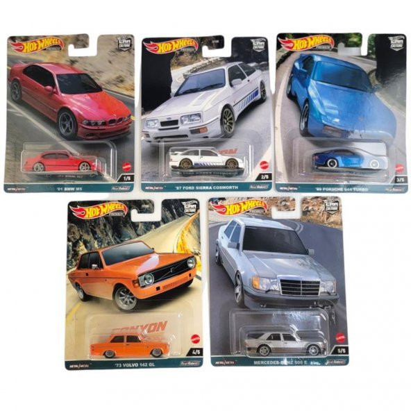 Hot Wheels Premium Car Culture Series FPY86 Canyon Warriors Set