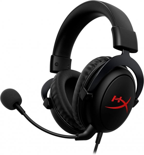 HyperX Cloud Core 7.1 HX-HSCC-2-BK/WW Kablolu Mikrofonlu Kulak Üstü Oyuncu Kulaklığı Teşhir ürün görseli 1