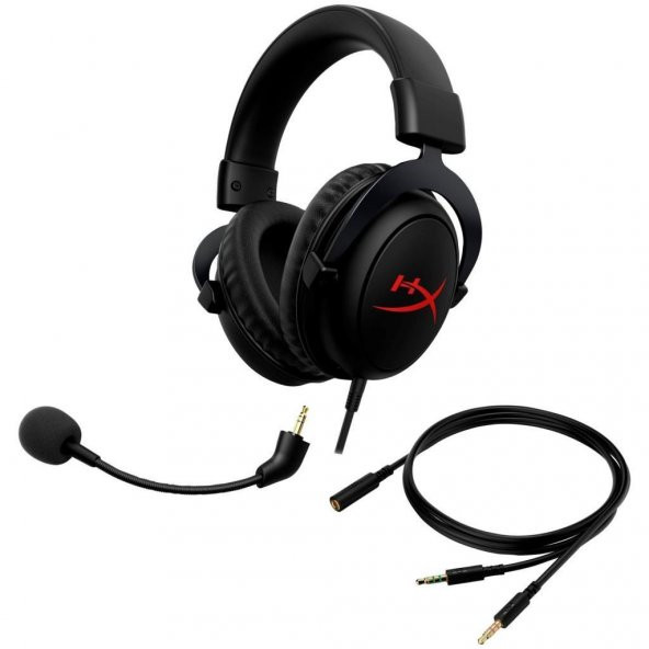 HyperX Cloud Core 7.1 HX-HSCC-2-BK/WW Kablolu Mikrofonlu Kulak Üstü Oyuncu Kulaklığı Teşhir - Resim 3