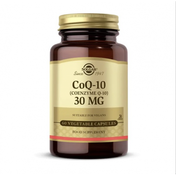 Solgar Coenzyme Q-10 30 Mg 60 Kapsül