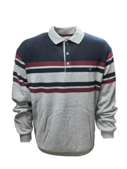 Rey Polo R01229 Erkek Basic Büyük Beden Selanik Sweatshirt ürün görseli